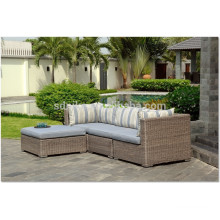 classical outdoor furniture garden rattan/wicker sofa